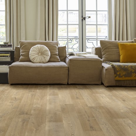 Blacktex crouch oak vinylgulv i stue