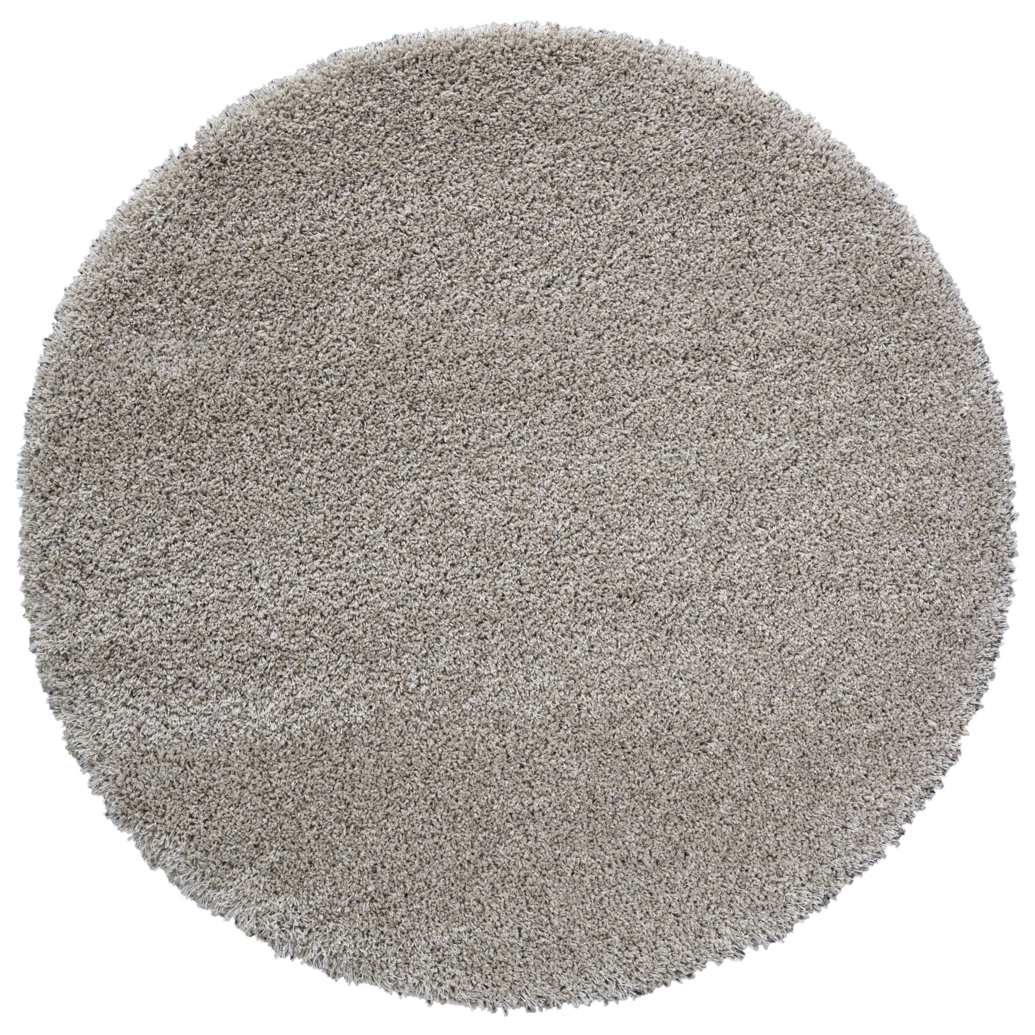 Starlight rund tæppe i farven beige